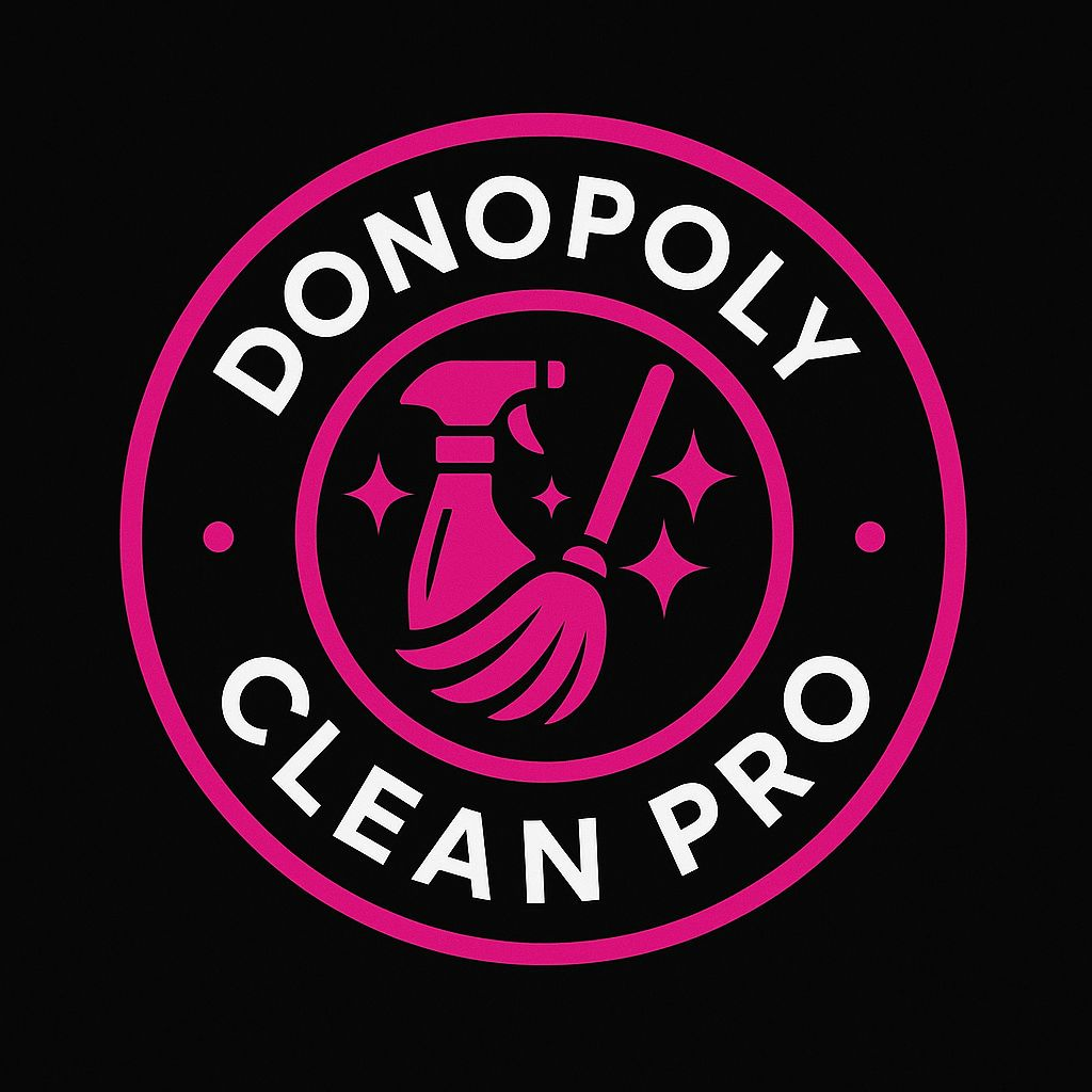 DonopolyCleanPro - Elite Property Management and Cleaning Logistics Logo